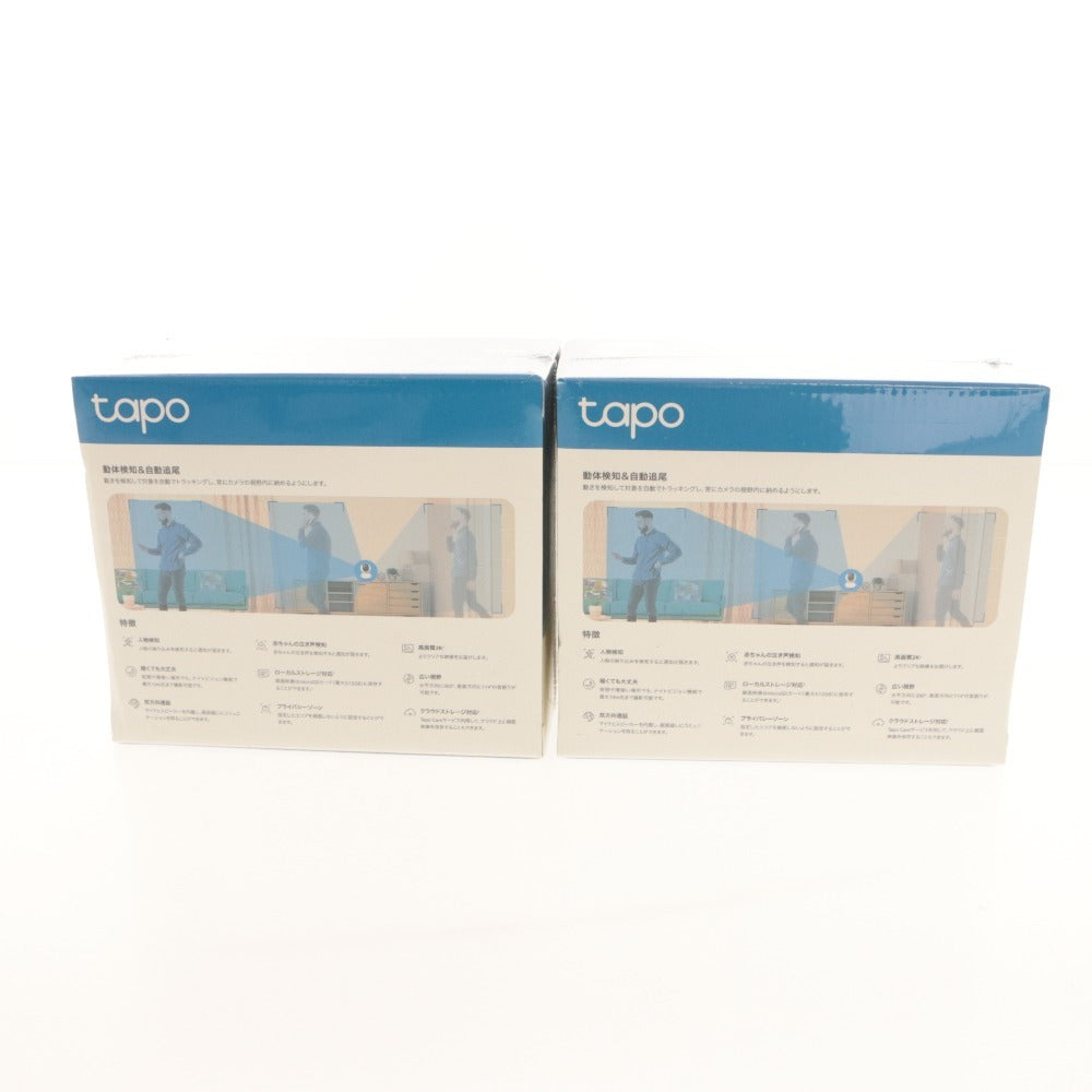 ■ TP-Link ティーピーリンク スマートカメラ 2台セット Tapo パンチルト ネットワーク Wi-Fiカメラ C210 フルHD 防犯 未開封 未使用