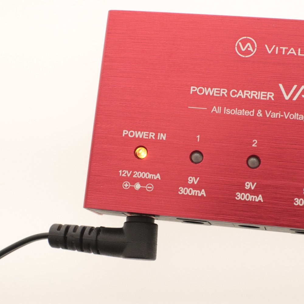 ■ Vital Audio ヴァイタルオーディオ パワーサプライ CARRIER VA-05 MkII エフェクトペダル用 フルアイソレート型 箱 付属品付き