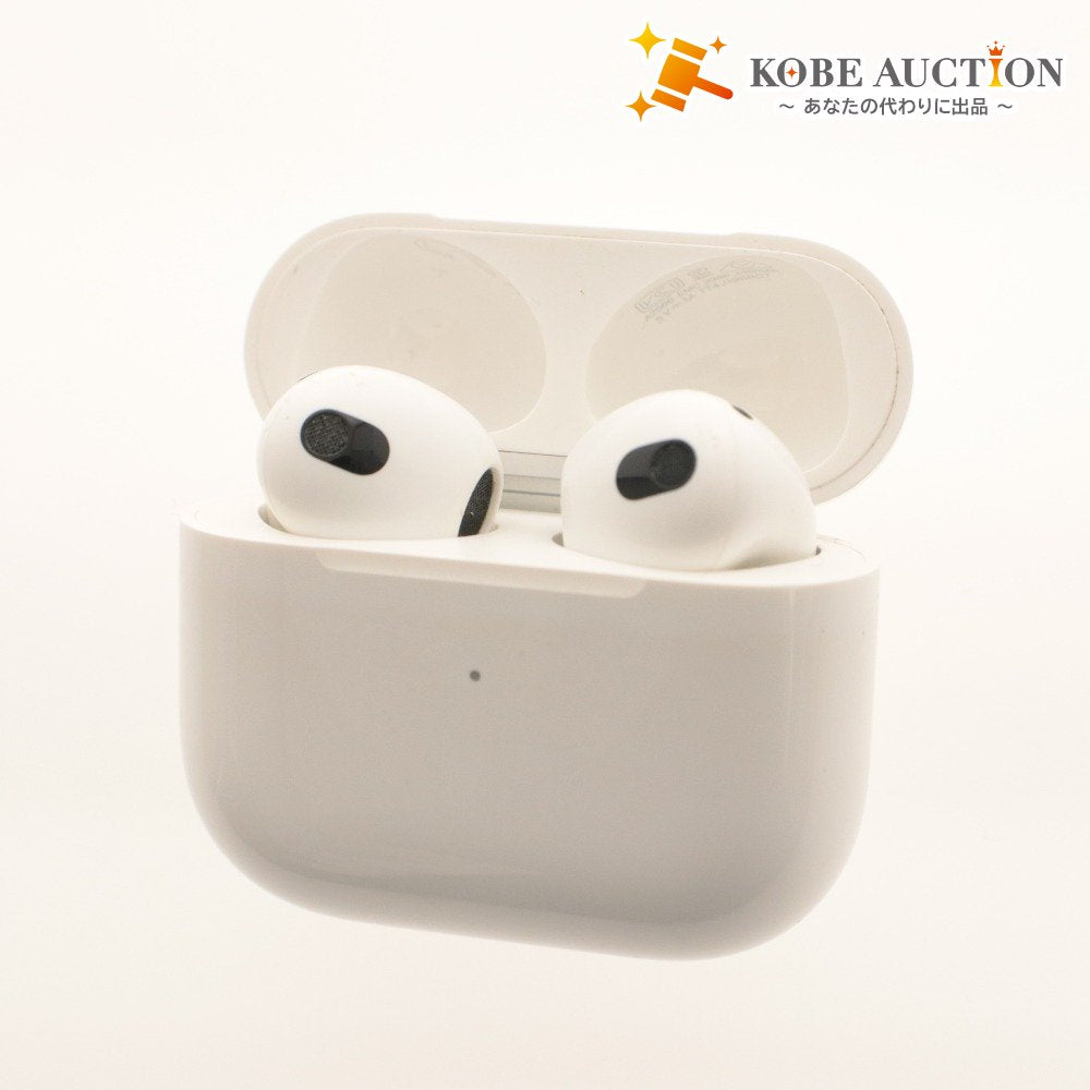 ■ Apple Earphones AirPods 3rd Generation Wireless Bluetooth Open-Ear Type, Power Confirmed