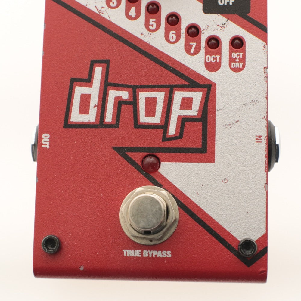 ■ DigiTech Drop Polyphonic Drop Tune Pedal Pitch Shifter for Electric Guitar