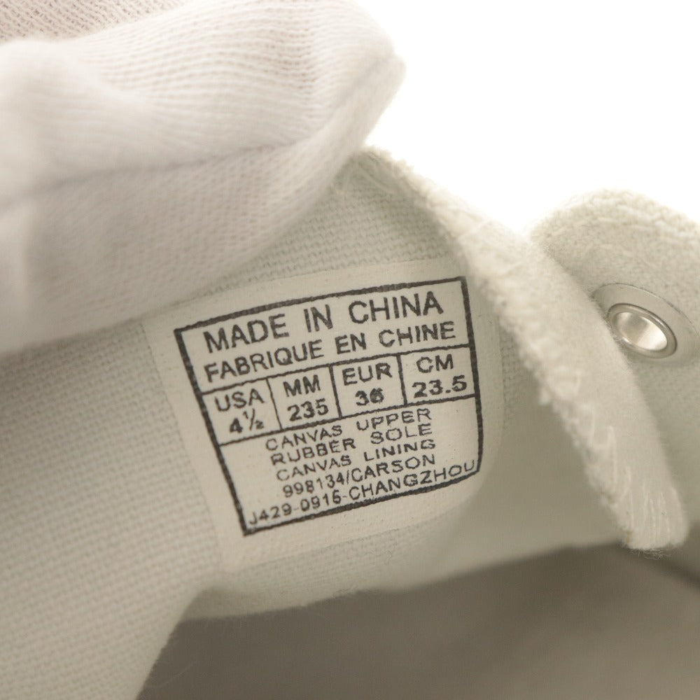 ■ POLO RALPH LAUREN ポロラルフローレン スニーカー シューズ 靴 紐 レディース メンズ 23.5cm ホワイト系