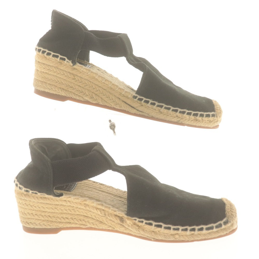 ■ Tory Burch トリーバーチ サンダル シューズ 靴 カタリナ エスパドリーユ レディース 7 (24.0cm相当) ブラック