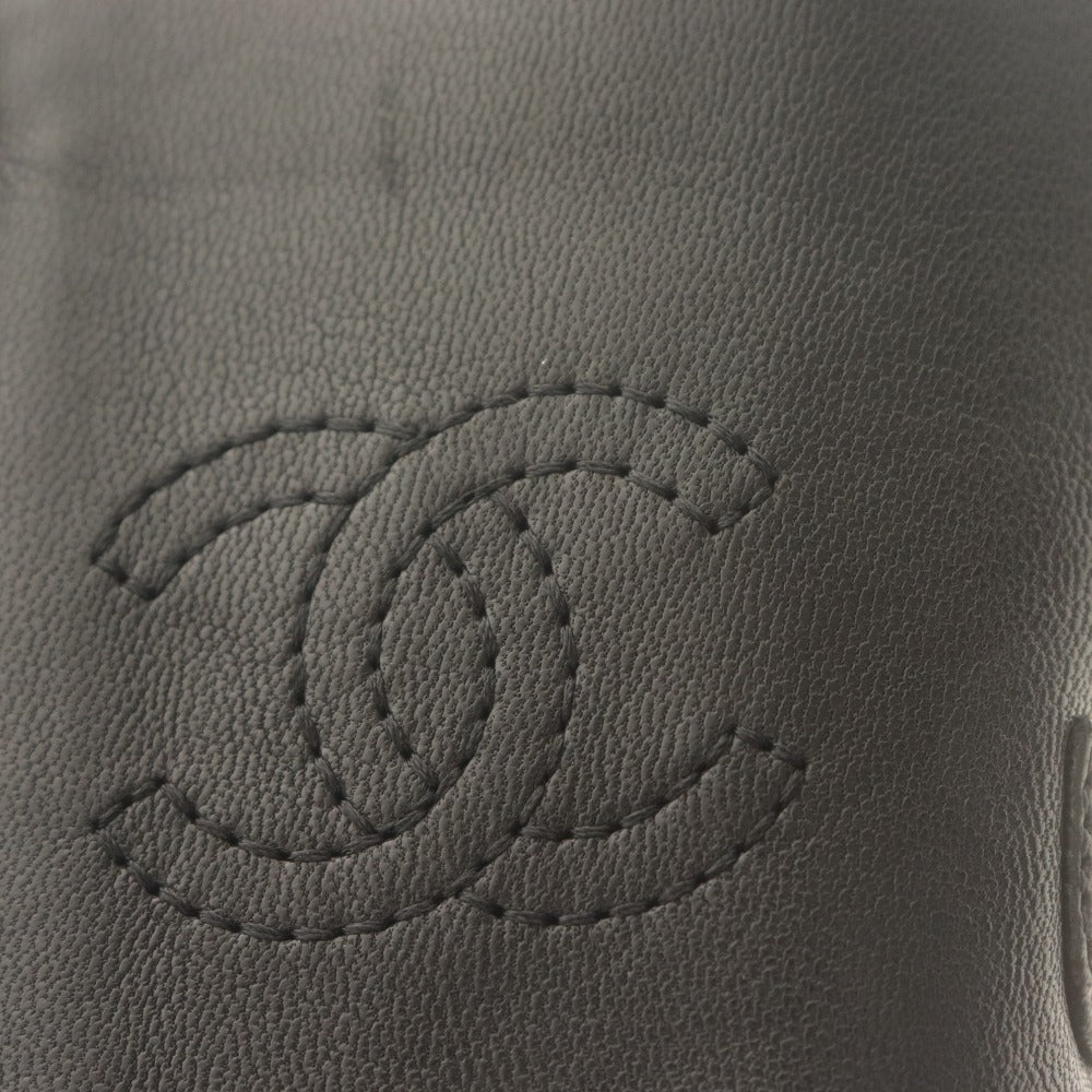 ■ CHANEL シャネル ショートブーツ シューズ 靴 G28000 ファスナー レディース 36 (23.0cm相当) ブラック 箱 袋付き