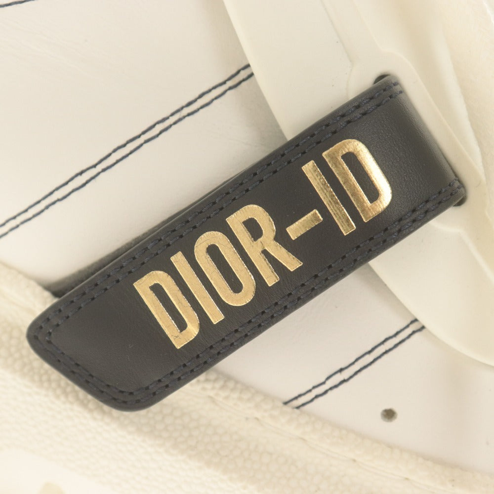 ■ Christian Dior クリスチャン ディオール スニーカー シューズ 靴 DIOR-ID 紐 テープ レディース 36 1/2 (23.5cm相当) ホワイト系