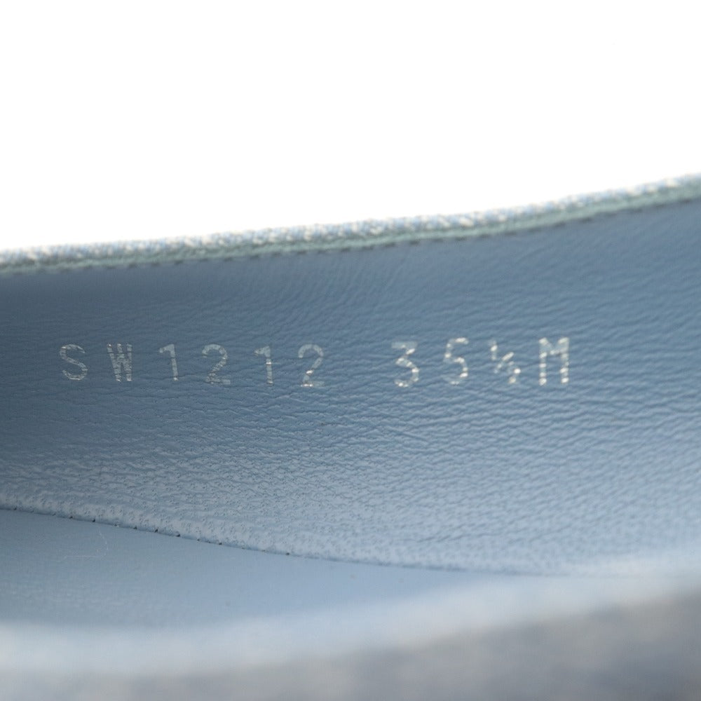 ■ LOUIS VUITTON ルイヴィトン バレリーナシューズ ポピ・ライン バレリーナ レディース 35 1/2 M (22.5~23.0cm相当) ライトブルー系