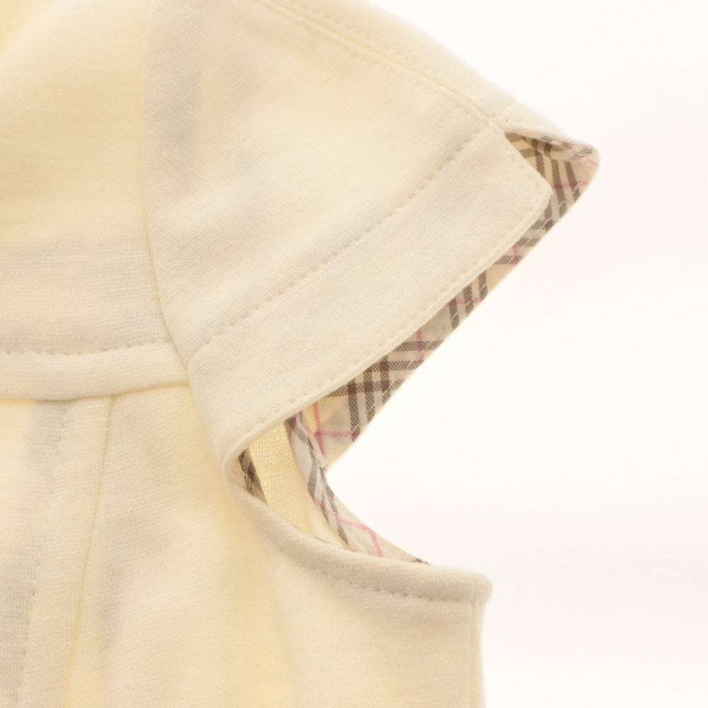 ■ BURBERRY BLUE LABEL Burberry Blue Label Dress Tops Bottoms Collar Sleeveless Pocket Women's 36 Ivory-based