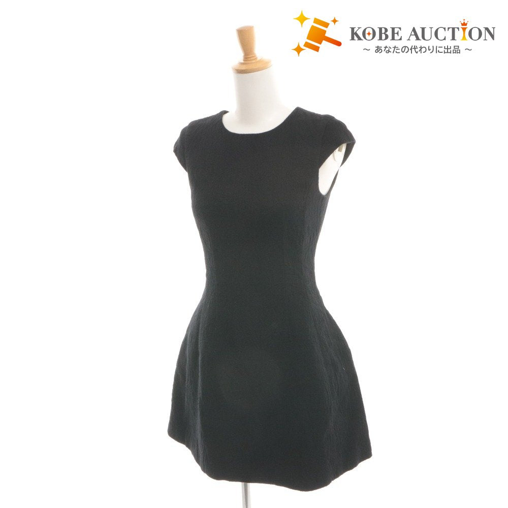 ■ A|X ARMANI EXCHANGE アルマーニエクスチェンジ ワンピース トップス ボトムス 丸首 ノースリーブ レディース 00 ブラック系