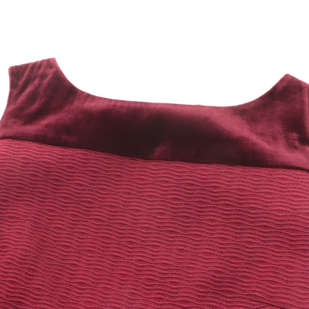 ■ RED VALENTINO Red Valentino Dress Tops Bottoms Crew Neck Sleeveless Women's 0 Reddish-brown Purple