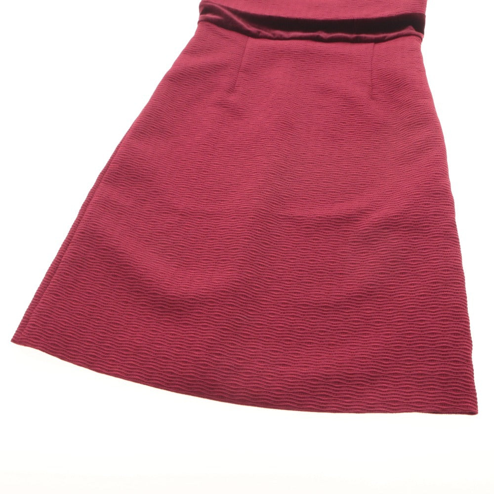 ■ RED VALENTINO Red Valentino Dress Tops Bottoms Crew Neck Sleeveless Women's 0 Reddish-brown Purple