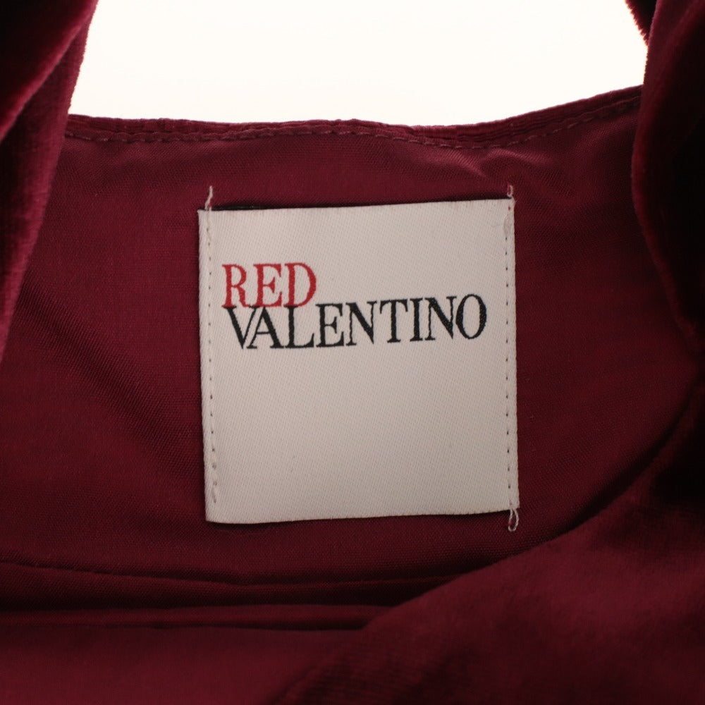 ■ RED VALENTINO Red Valentino Dress Tops Bottoms Crew Neck Sleeveless Women's 0 Reddish-brown Purple