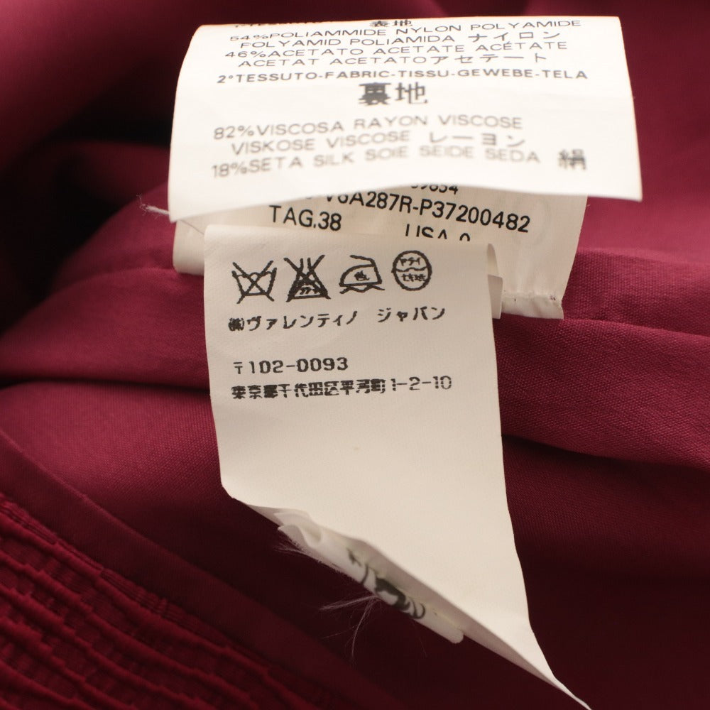 ■ RED VALENTINO Red Valentino Dress Tops Bottoms Crew Neck Sleeveless Women's 0 Reddish-brown Purple