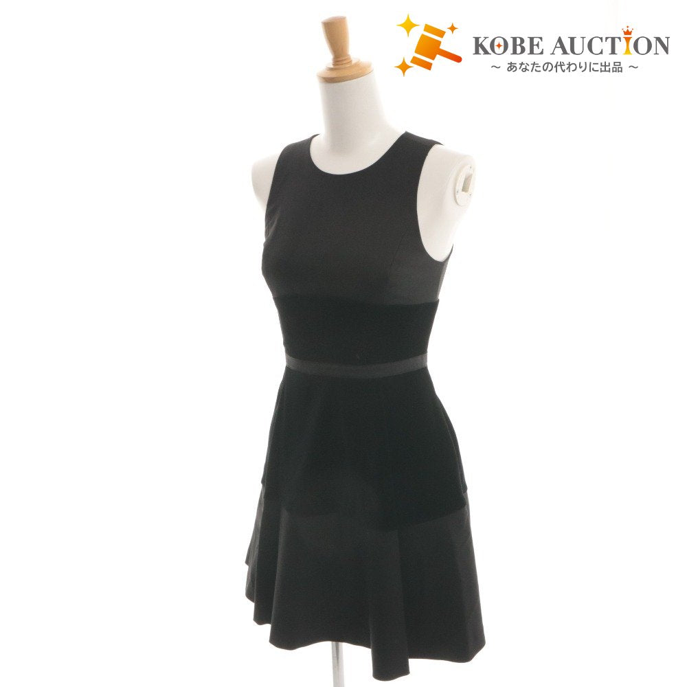 ■ A|X ARMANI EXCHANGE アルマーニエクスチェンジ ワンピース トップス ボトムス 丸首 ノースリーブ レディース 00 ブラック系