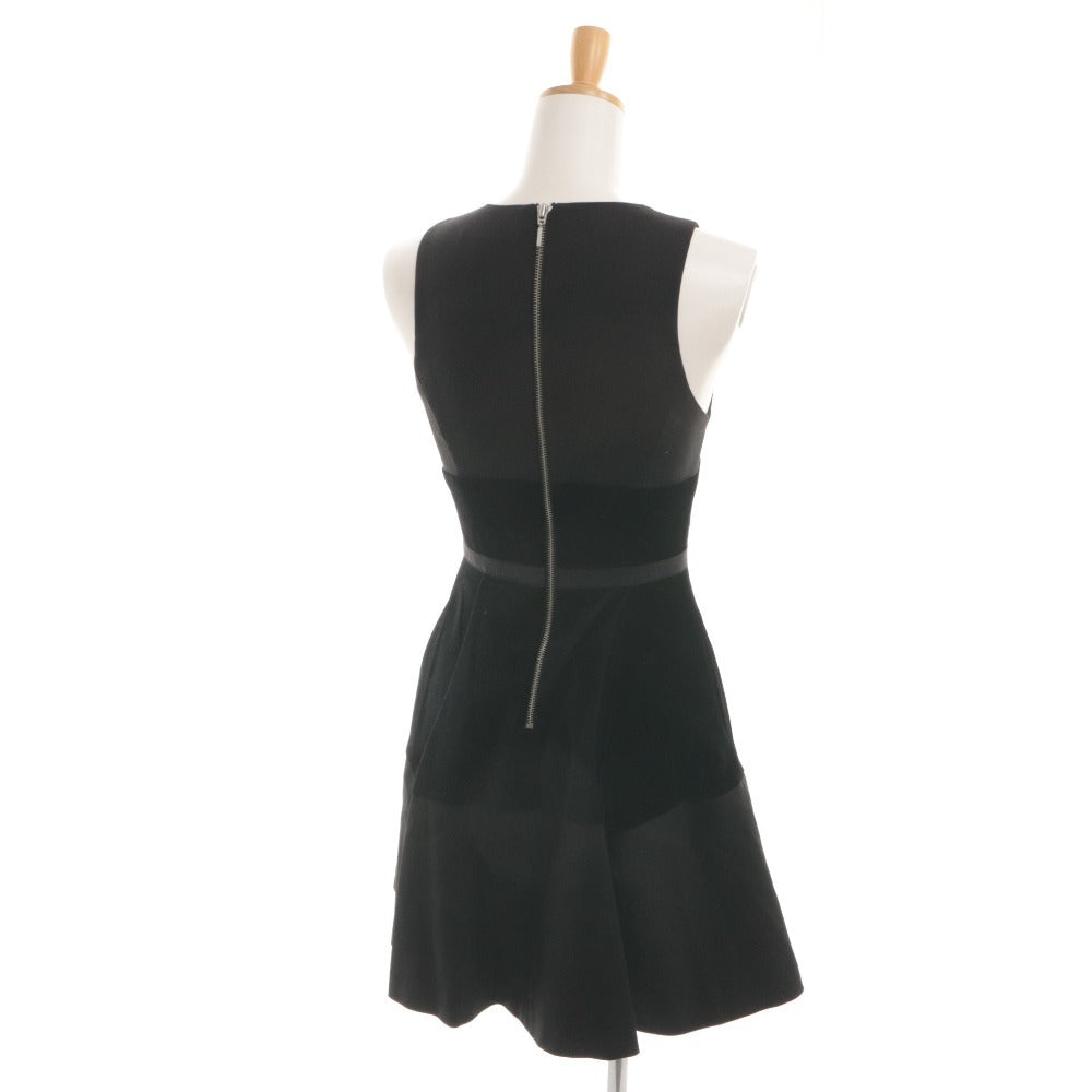 ■ A|X ARMANI EXCHANGE アルマーニエクスチェンジ ワンピース トップス ボトムス 丸首 ノースリーブ レディース 00 ブラック系