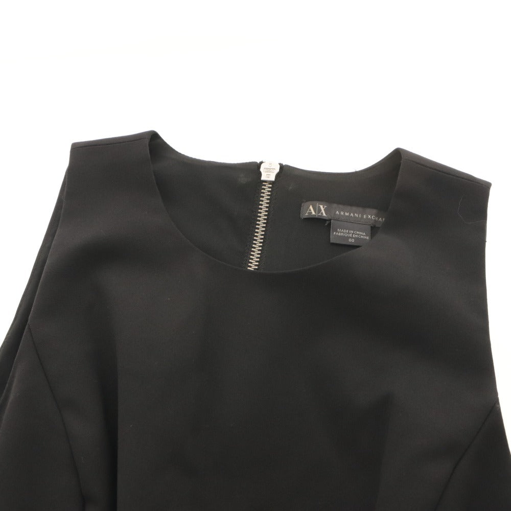 ■ A|X ARMANI EXCHANGE アルマーニエクスチェンジ ワンピース トップス ボトムス 丸首 ノースリーブ レディース 00 ブラック系