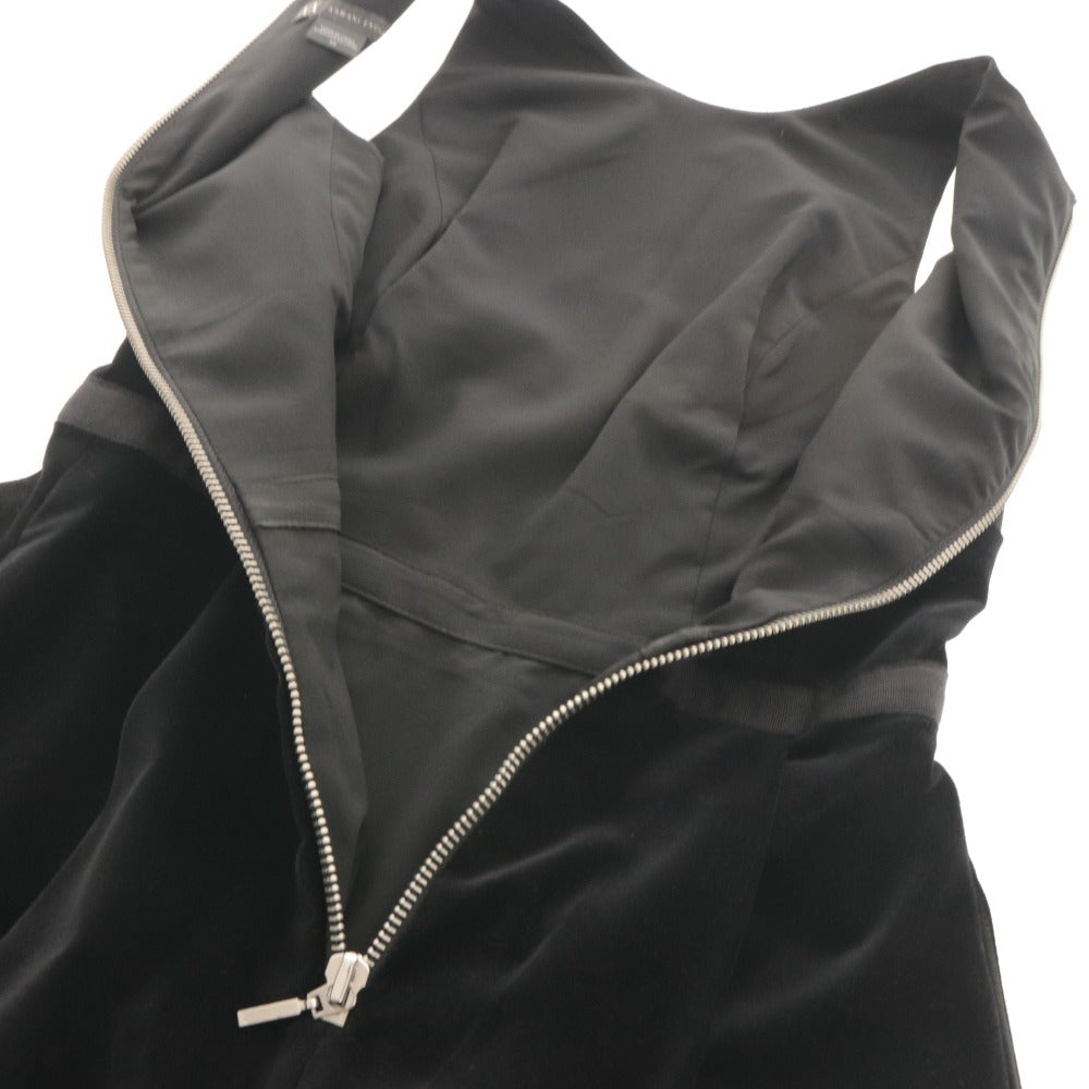 ■ A|X ARMANI EXCHANGE アルマーニエクスチェンジ ワンピース トップス ボトムス 丸首 ノースリーブ レディース 00 ブラック系