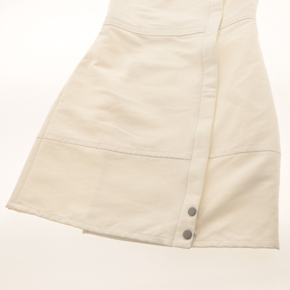 ■ A|X ARMANI EXCHANGE アルマーニエクスチェンジ ワンピース トップス ボトムス ノースリーブ ボタン 無地 レディース 0 アイボリー系
