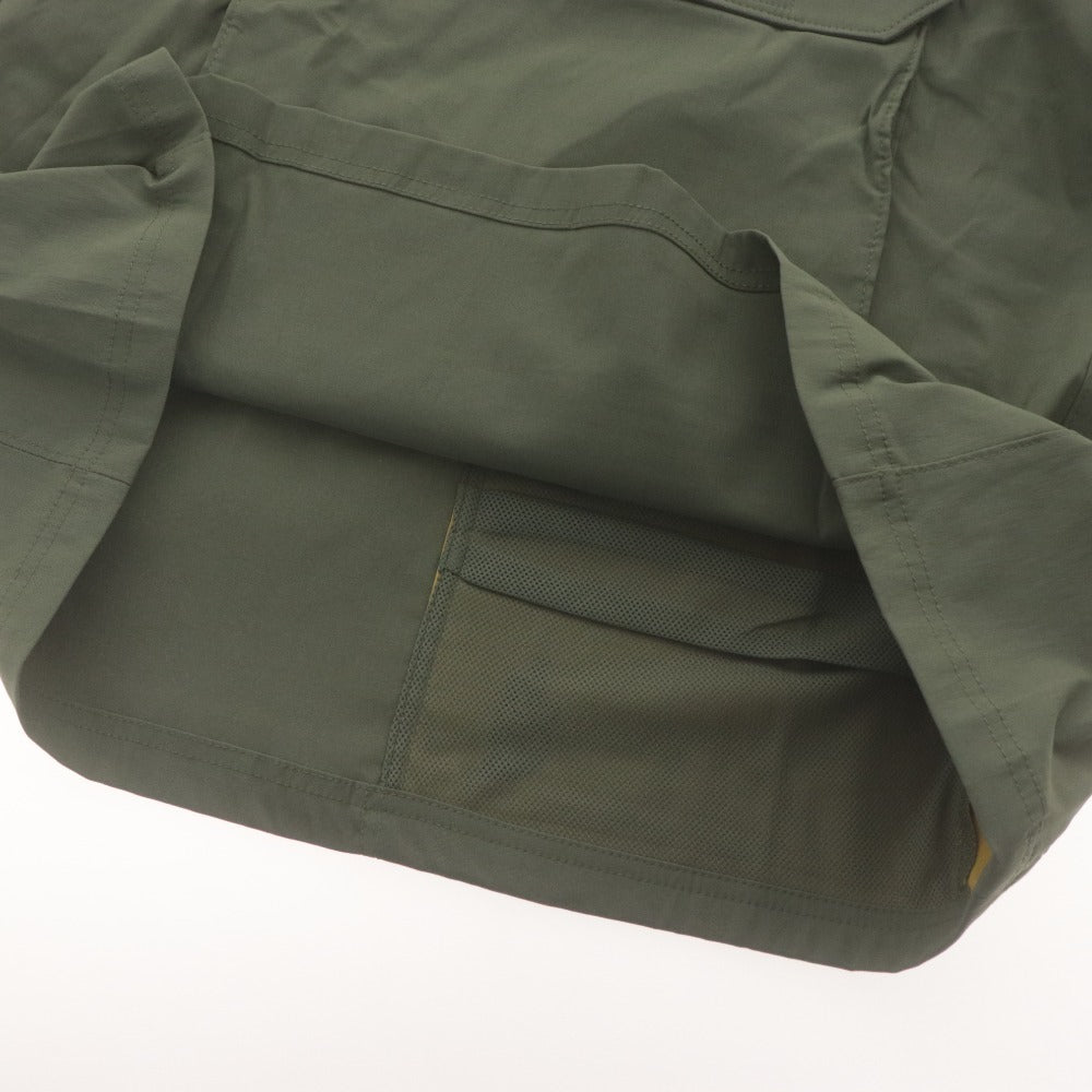 ■ THE NORTH FACE ノースフェイス アノラック ジャケット トップス 長袖 ファスナー ポケット フード メンズ L カーキ系 タグ付き 未使用