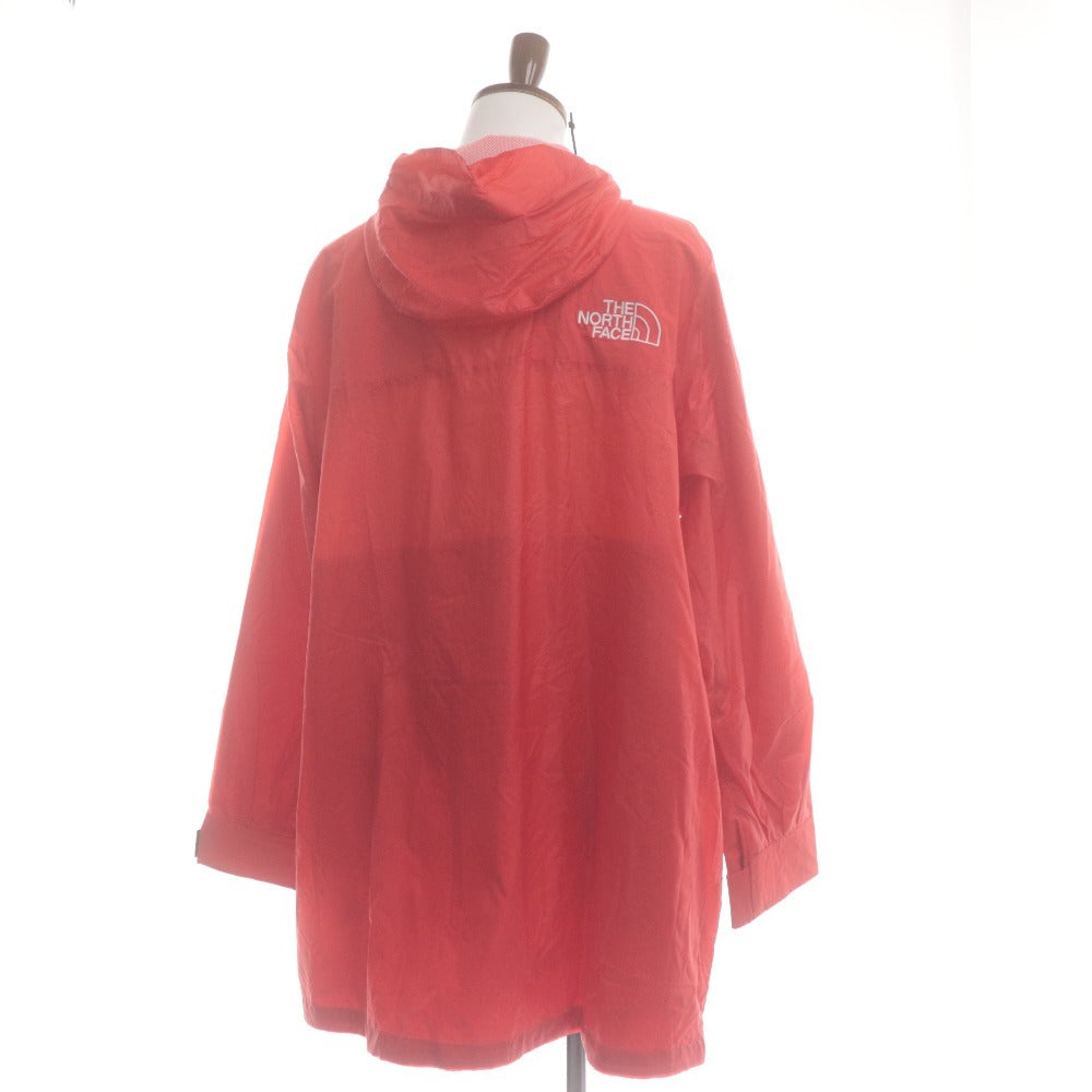 ■ THE NORTH FACE ノースフェイス ジャケット アウター ファスナー ボタン フード レディース メンズ XL レッド系 タグ付き 未使用