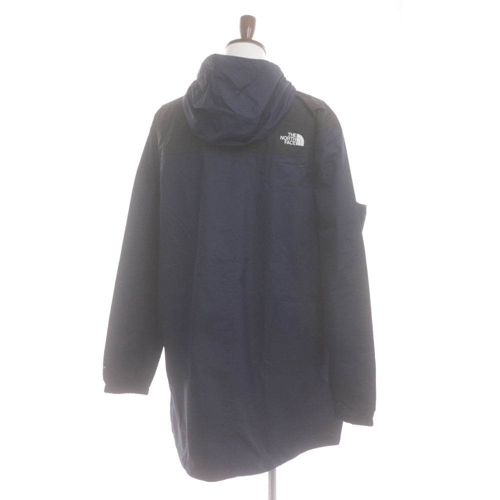 ■ THE NORTH FACE ノースフェイス マウンテンパーカー アウター ファスナー ポケット フード メンズ XL ダークネイビー タグ付き 未使用