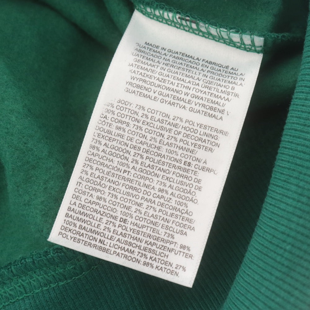 ■ THE NORTH FACE ノースフェイス トレーナー トップス 長袖 フード ポケット ロゴ メンズ M ダークグリーン系 タグ付き 未使用