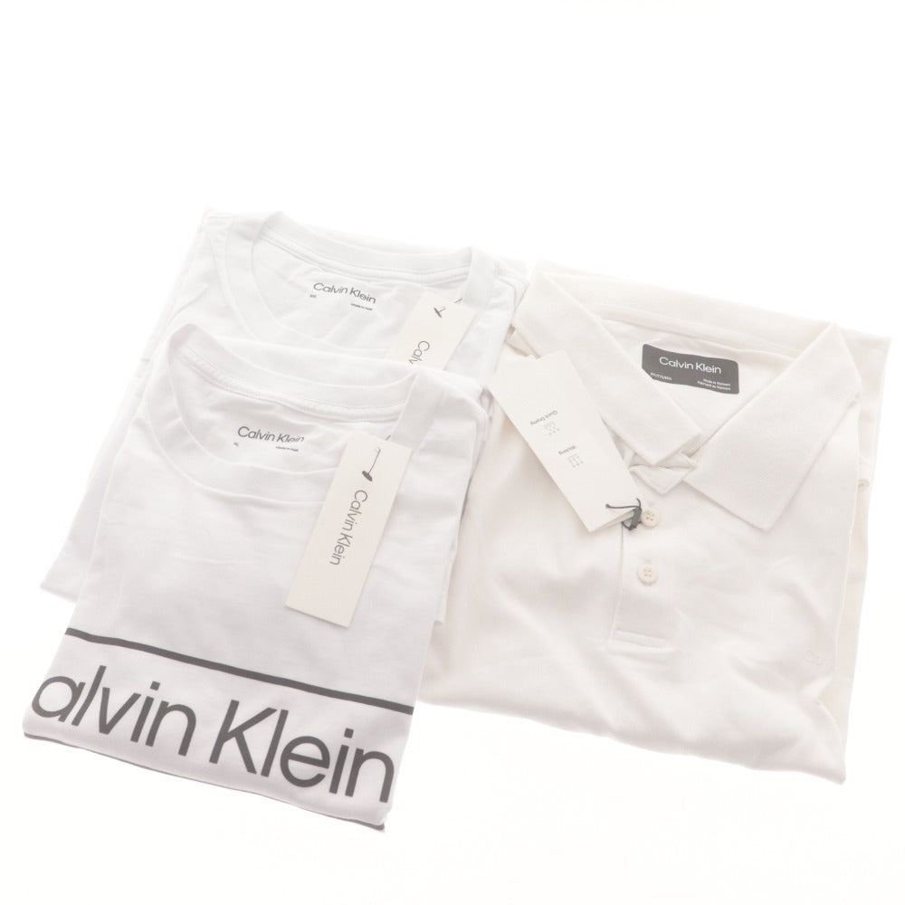 ■ Calvin Klein カルバンクライン シャツ パンツ 6点セット まとめ売り トップス ボトムス 半袖 半ズボン メンズ タグ付き 未使用