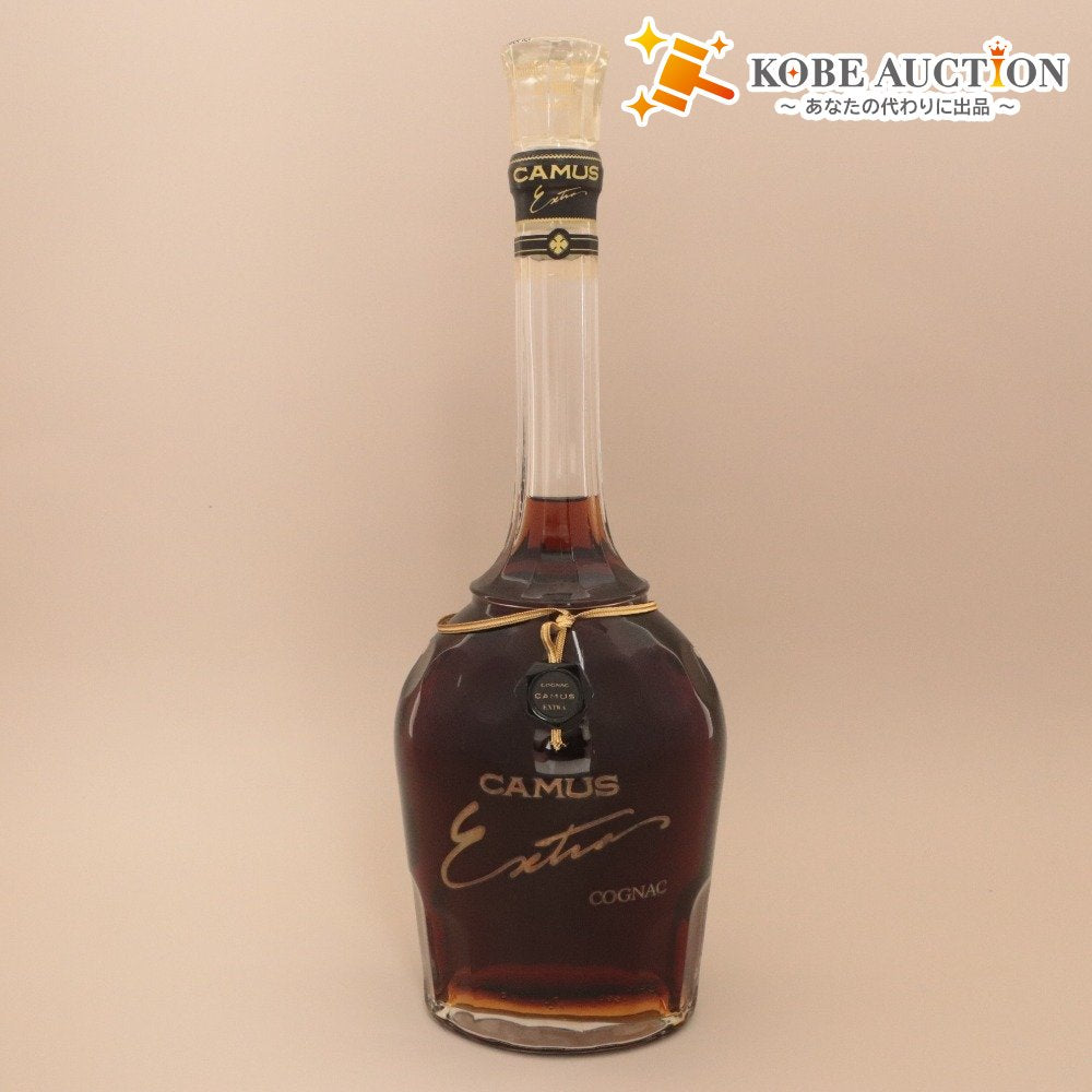 ■ 古酒 ブランデー CAMUS Extra カミュ エクストラ ロングネック 700ml 40% コニャック 未開栓 未開封 未使用