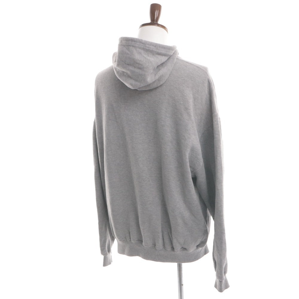 ■ Russell Athletic ラッセルアスレティック パーカー ジャケット アウター ファスナー ポケット フード メンズ XL グレー系