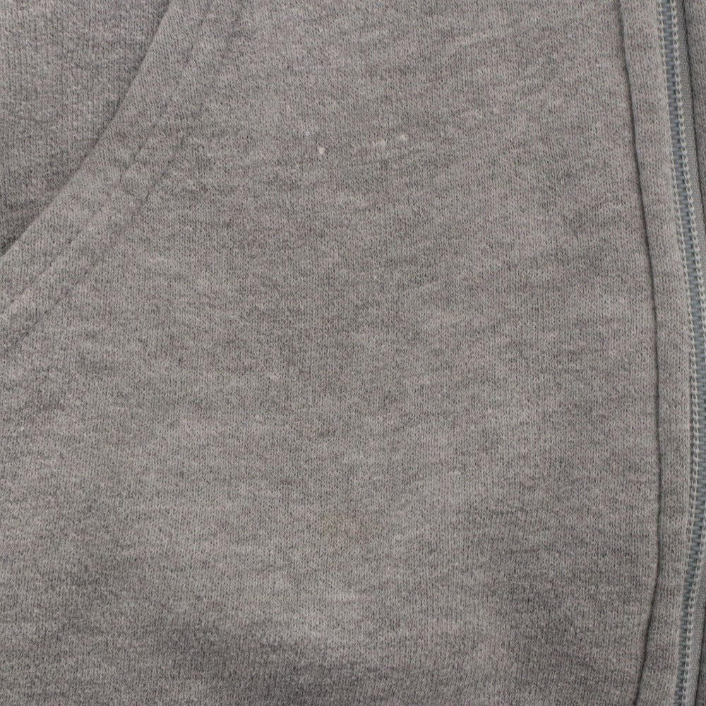 ■ Russell Athletic ラッセルアスレティック パーカー ジャケット アウター ファスナー ポケット フード メンズ XL グレー系