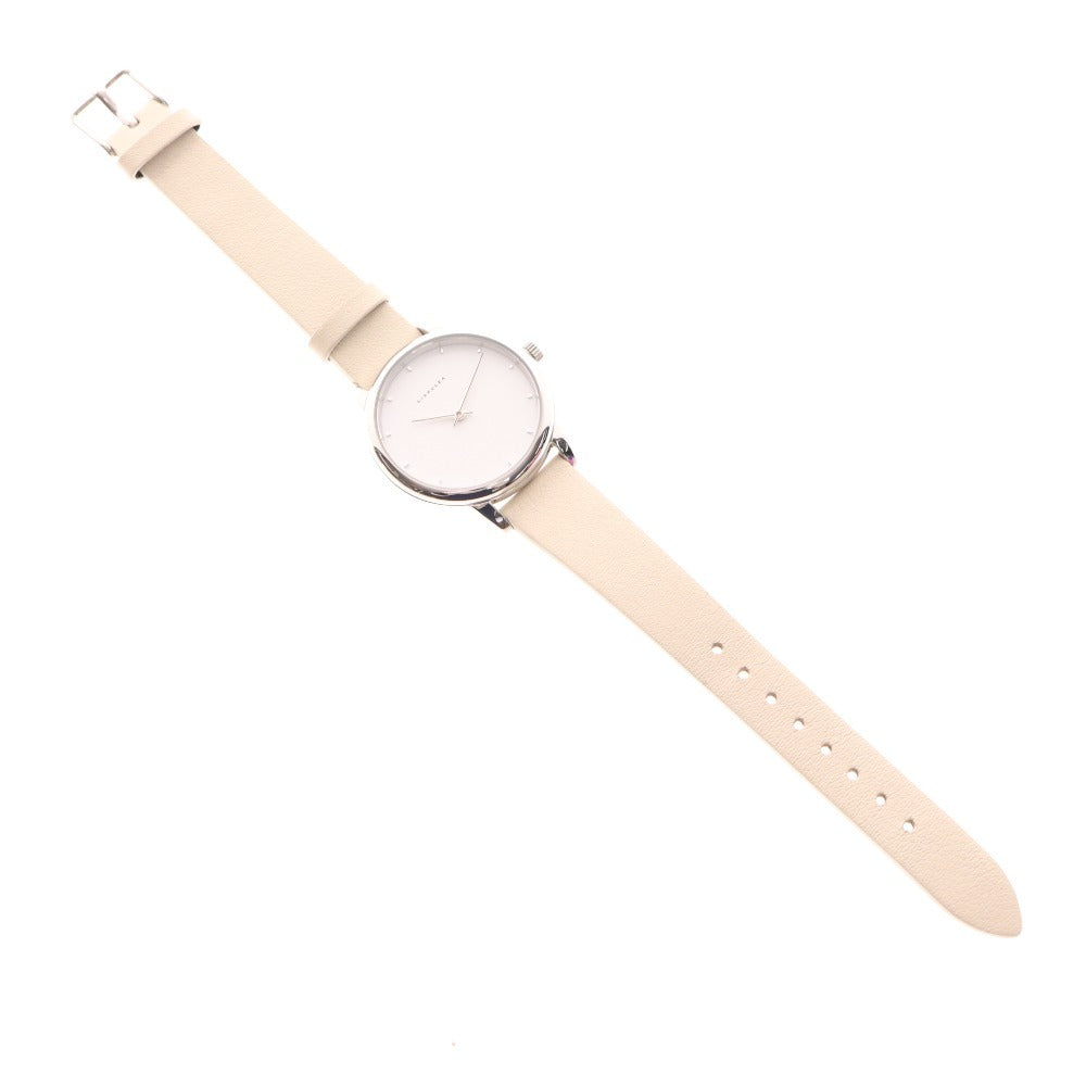 ● リアクレア 腕時計 クォーツ ハワイ生まれブランド 17g レディース メンズ ベージュ 文字盤 ホワイト スイス 付属品付き 未使用