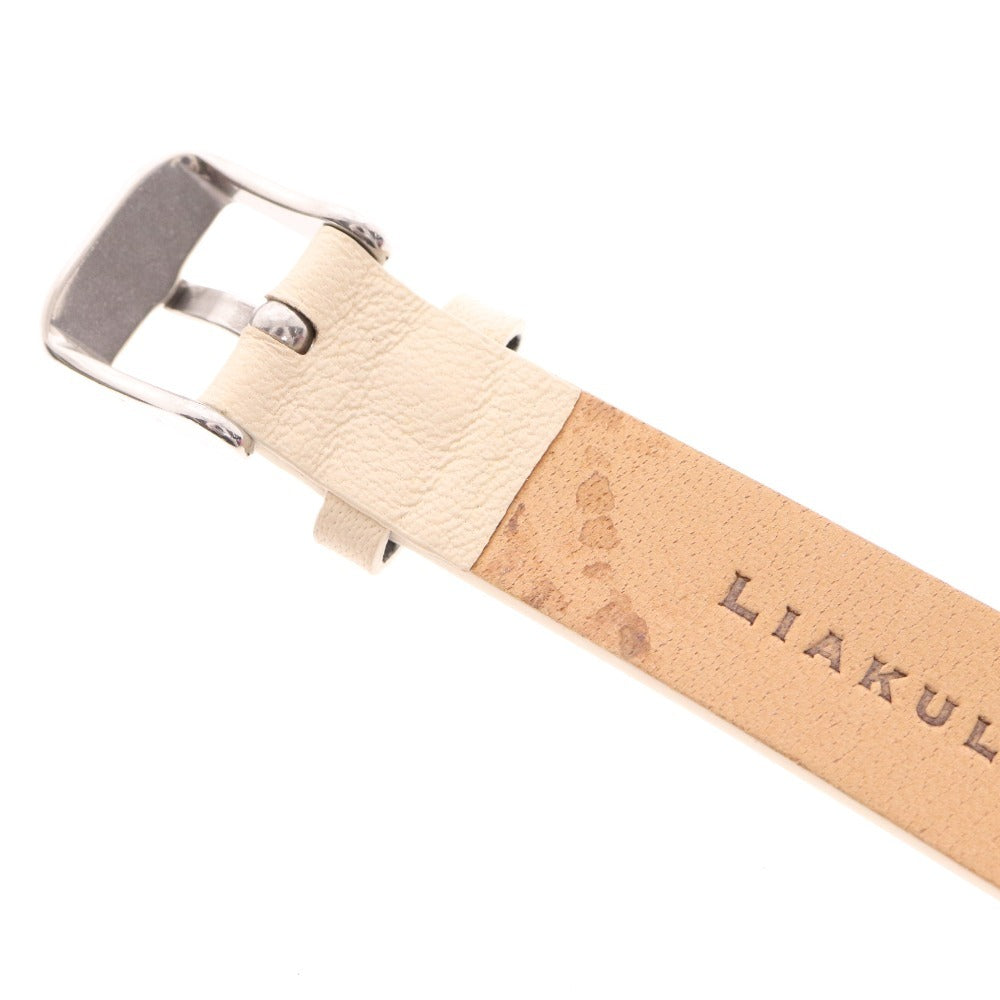 ● リアクレア 腕時計 クォーツ ハワイ生まれブランド 17g レディース メンズ ベージュ 文字盤 ホワイト スイス 付属品付き 未使用