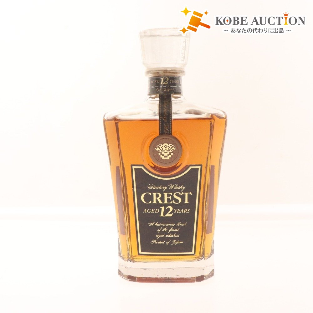 ● 酒 サントリー クレスト 12年 700ml 43% ウイスキー 未開栓 未使用