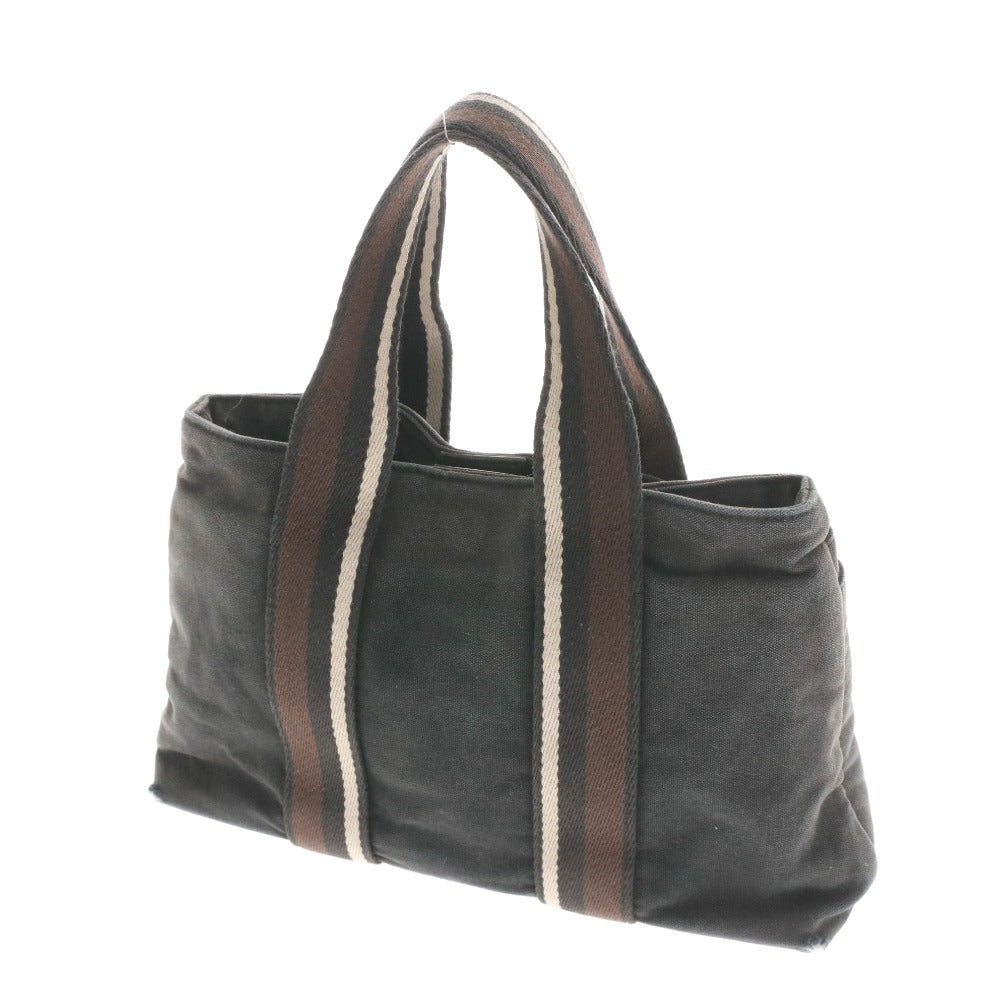 ● エルメス トロカホリゾンタルPM トートバッグ ハンドバッグ 鞄 レディース ブラック系