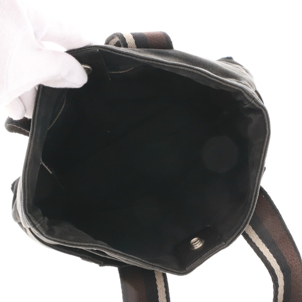 ● エルメス トロカホリゾンタルPM トートバッグ ハンドバッグ 鞄 レディース ブラック系