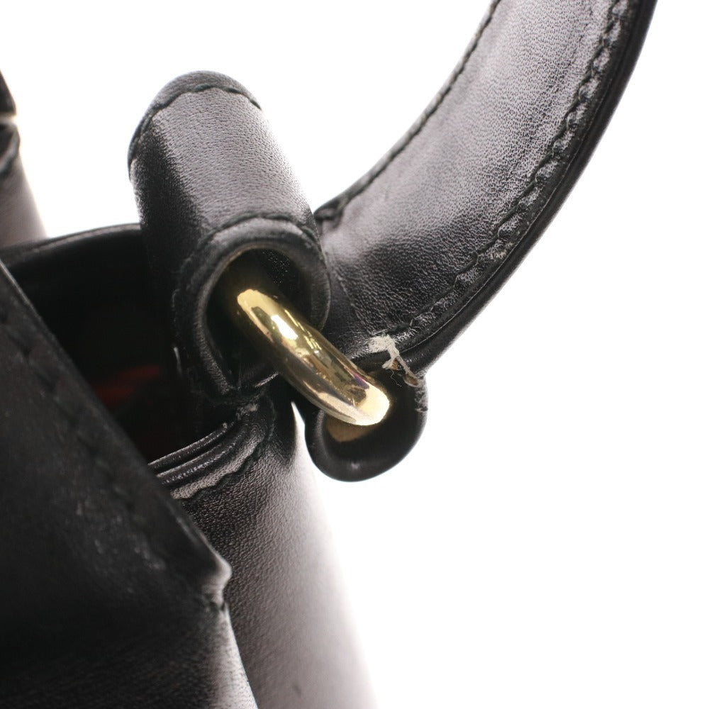 ● Gucci Old Gucci One-Shoulder Bag Bag Handbag Old Gucci Women's Black