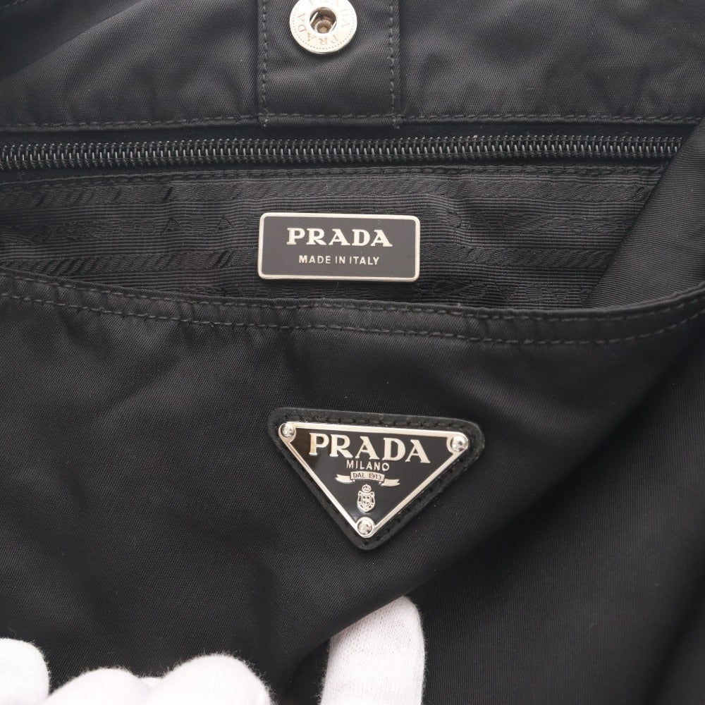 ● プラダ PRADA ショルダーバッグ 鞄 肩掛け ナイロン レディース メンズ ブラック