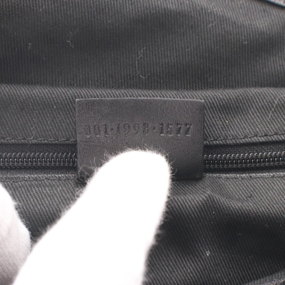 ● グッチ ショルダーバッグ 001.1998.1577 鞄 バンブー 2way レザー レディース ブラック