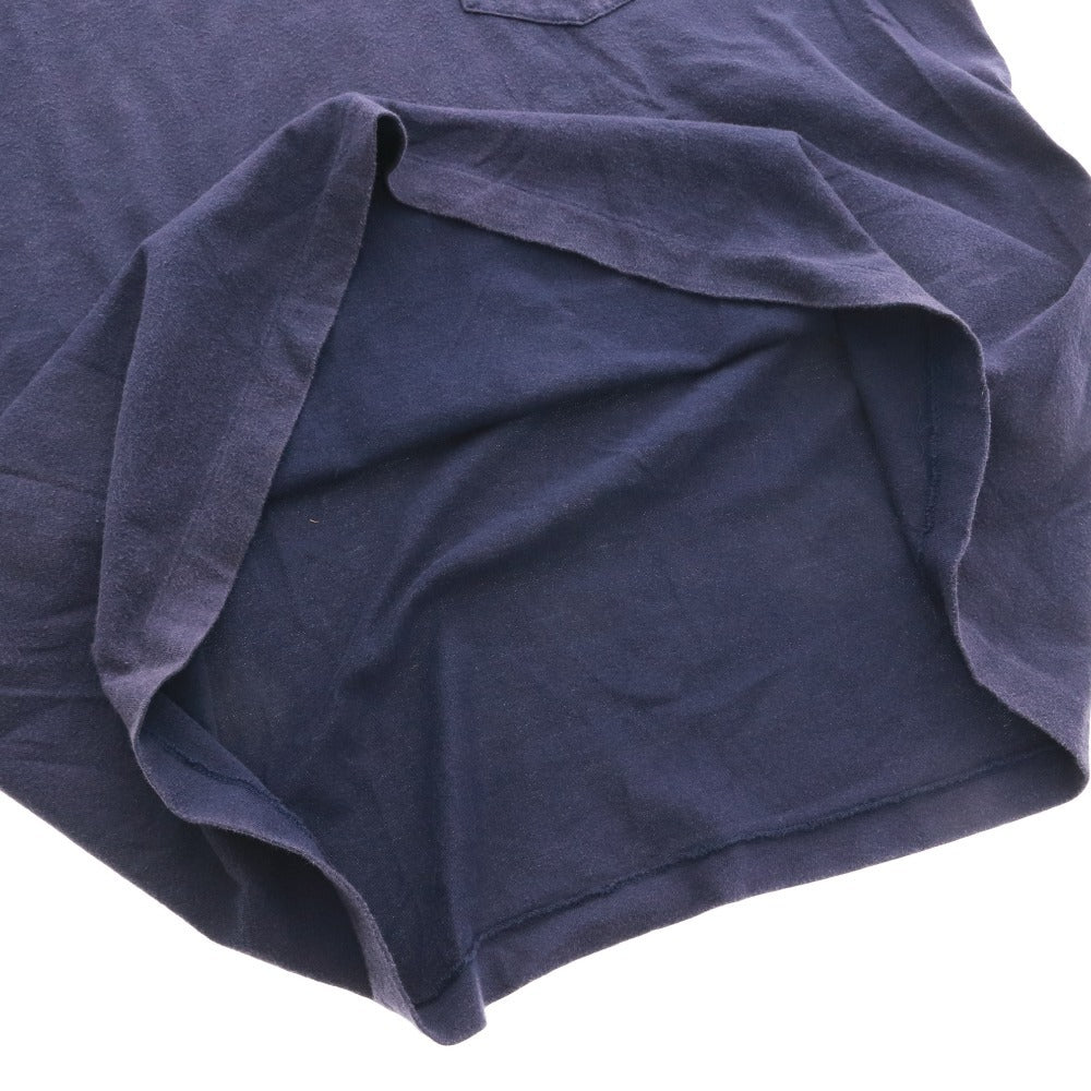 ■ Polo Ralph Lauren T-Shirt Short Sleeve Top Chest Pocket One Point Men's M Navy