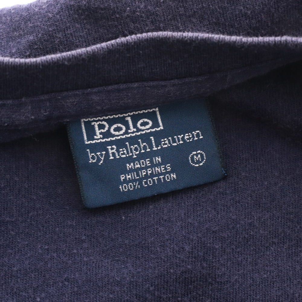 ■ Polo Ralph Lauren T-Shirt Short Sleeve Top Chest Pocket One Point Men's M Navy
