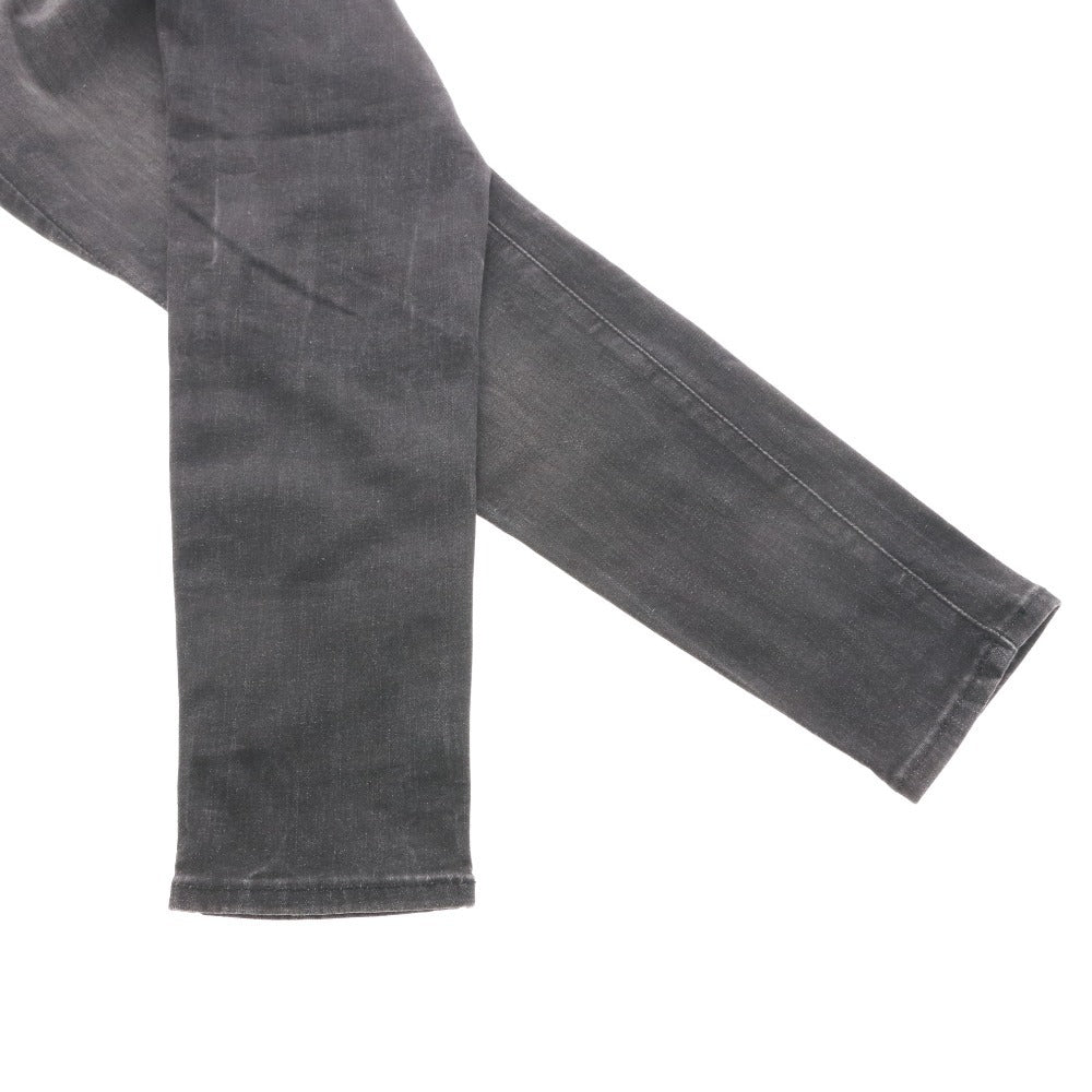 ■ Ralph Lauren Skinny Denim Jeans Bottoms Stretch Faded Women's 0 (XS~S equivalent) Gray