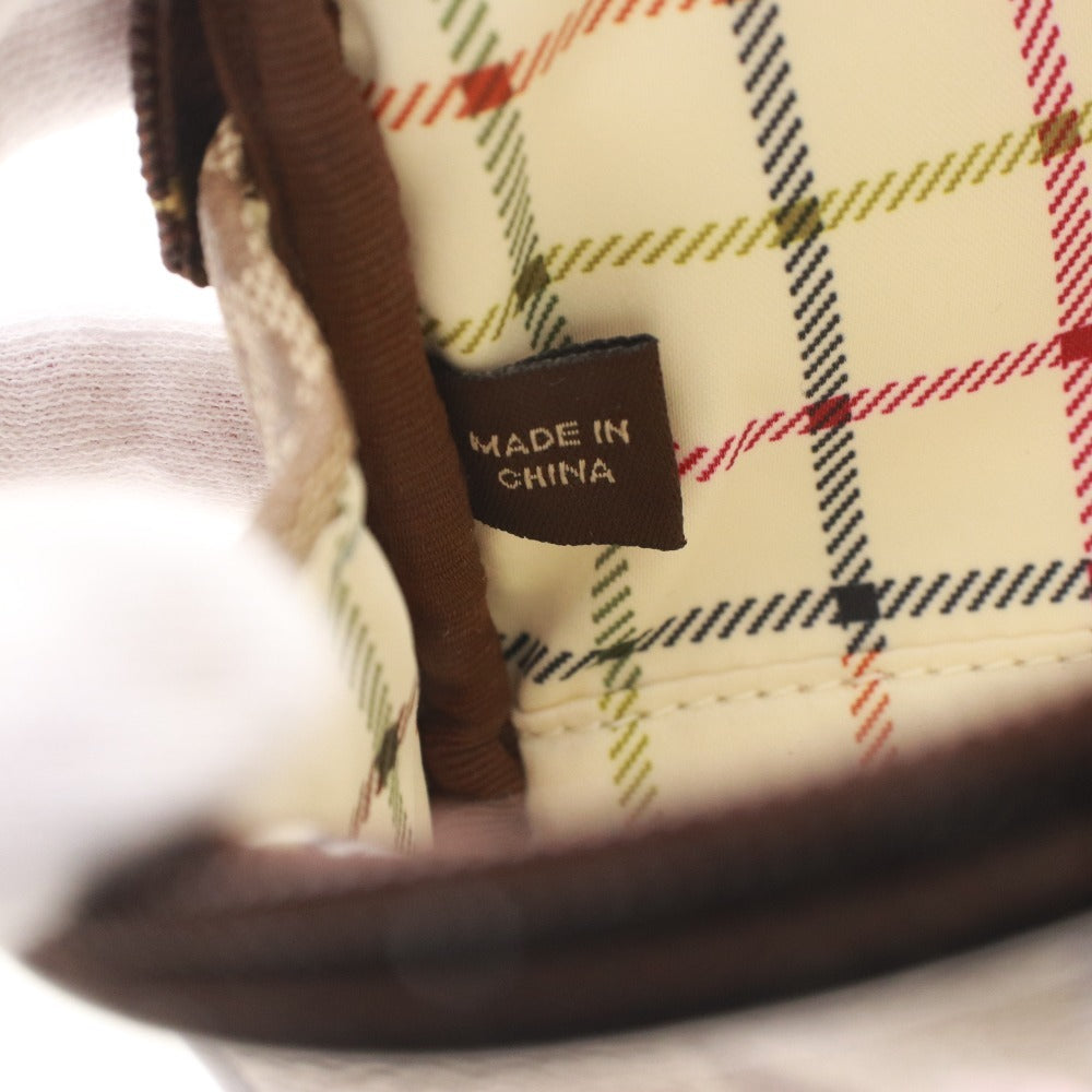 ■ コーチ COACH ポーチ 41116 シグネチャー PVC レザー マルチケース 小物入れ レディース ブラウン系 タグ付き 未使用