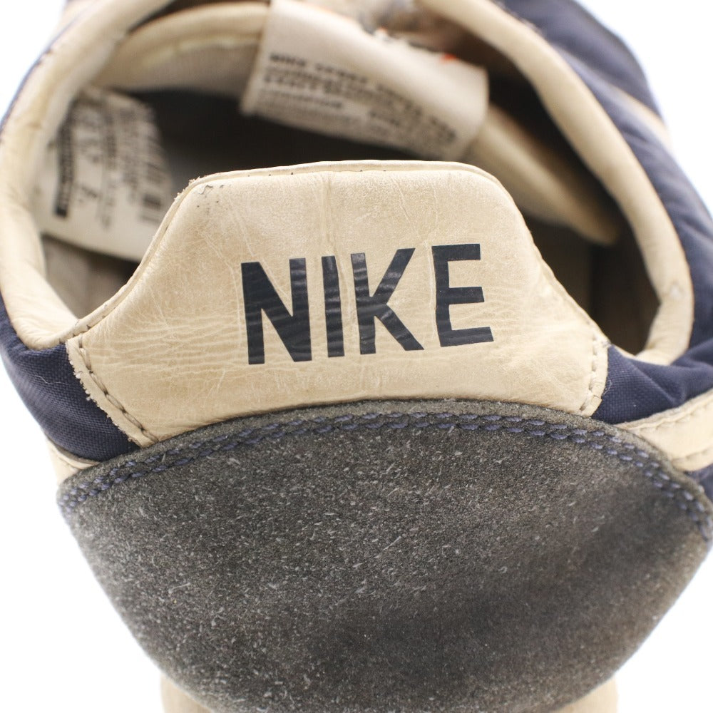 ■ ナイキ NIKE スニーカー ワッフルレーサー 靴 ヴィンテージ ワッフルソール レディース 23.5cm ネイビー