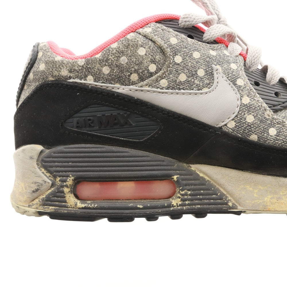 ■ Nike NIKE Sneakers Air Max 90 LTR Premium Polka Dot Shoes Women's 24cm Multicolor