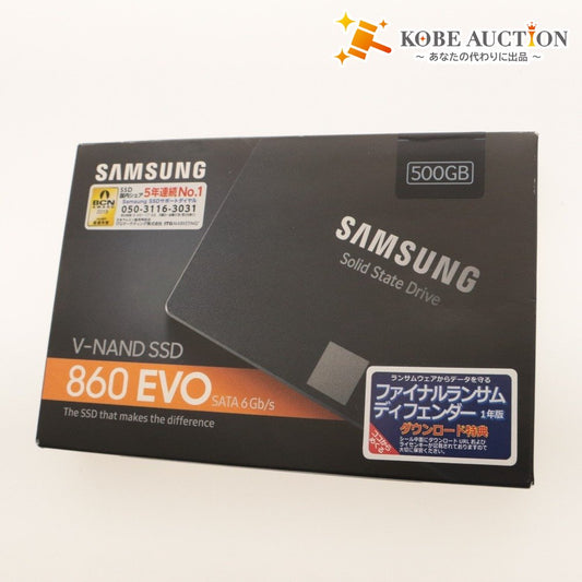 ■ SAMSUNG SSD V-NAD 500GB 860 EVO MZ-76E500B/EC 2.5-inch Internal SATA 3.0 Unopened Unused