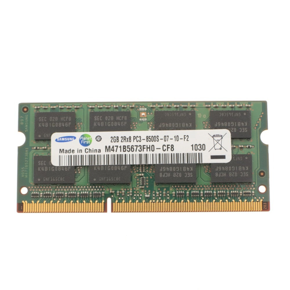 ■ SAMSUNG サムスン ノートパソコン用 増設メモリ 2GB x 4枚セット まとめ売り 計8GB DDR3 SDRAM PC3-8500S SO-DIMM 未使用含む
