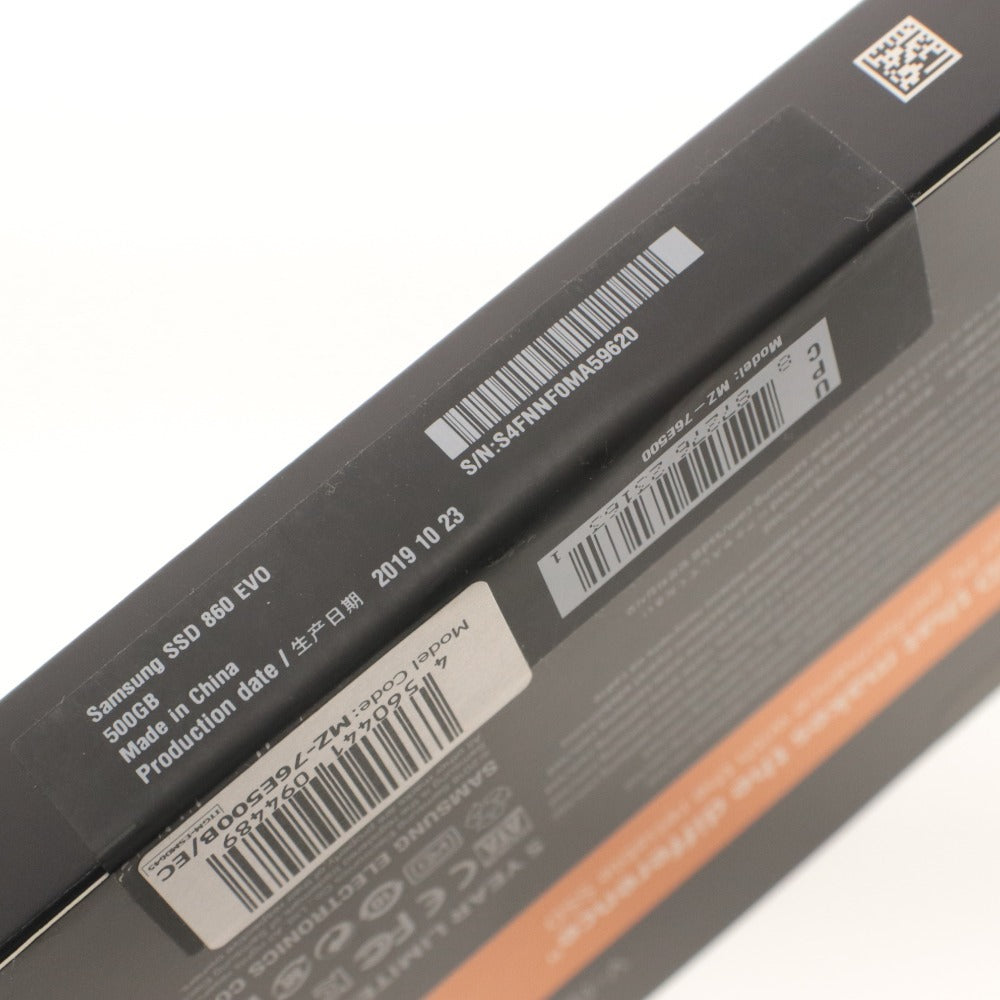 ■ SAMSUNG サムスン SSD V-NAD 500GB 860 EVO MZ-76E500B/EC 2.5インチ 内蔵 SATA3.0 未開封 未使用