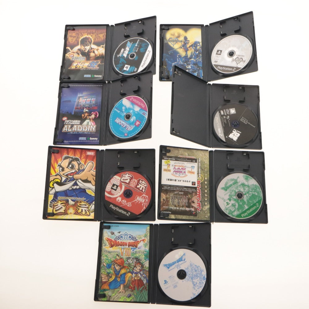 ■ PS2 PS1 ソフト 大量セットまとめ売り FFX/ガンダム/ドラクエ8/キングダムハーツ/鬼武者/ぼくのなつやすみ/ドラゴンボール/プレプレ/他