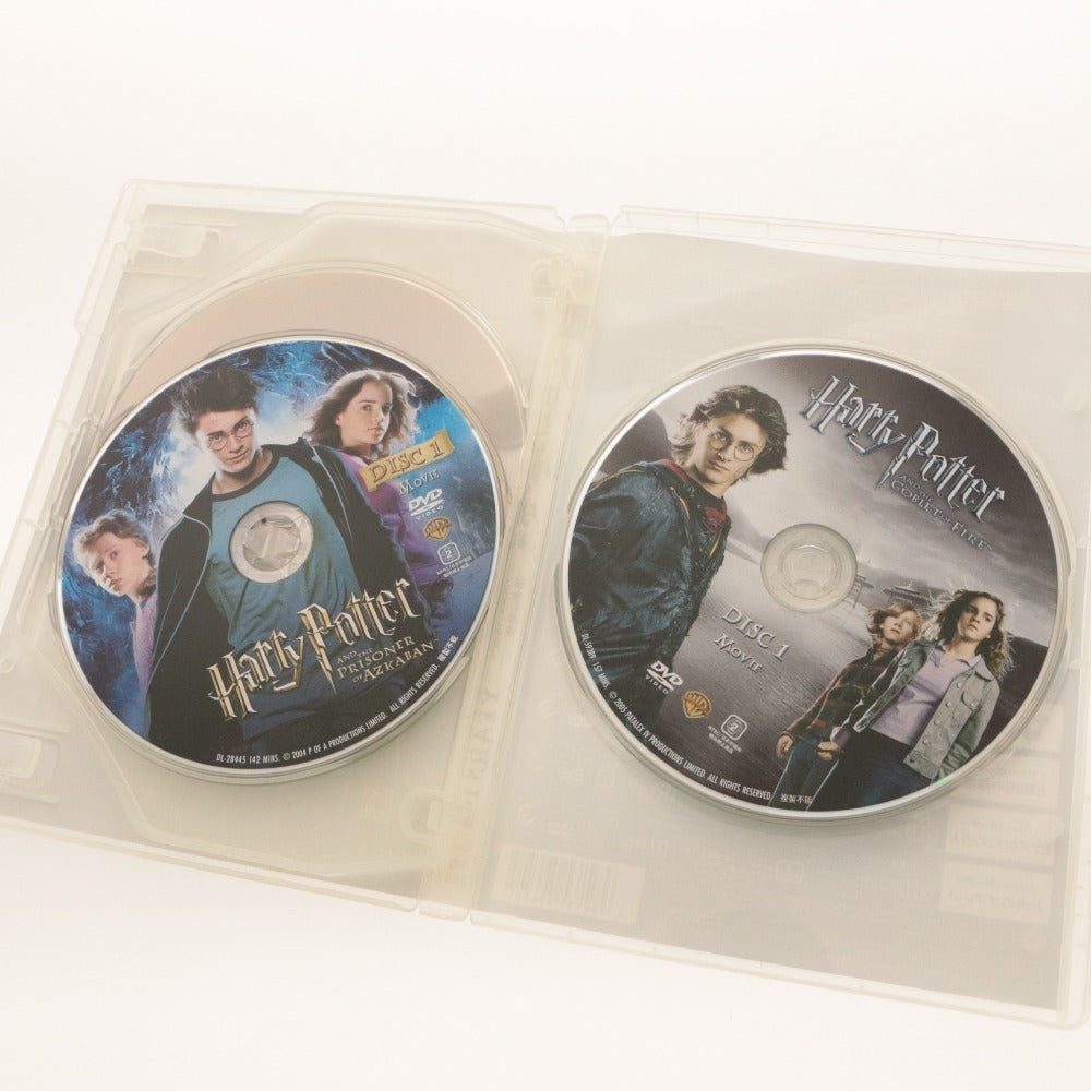 ■ Harry Potter DVD 3-Piece Set, Bulk Sale, 3-4 Discs: Chamber of Secrets / Sorcerer's Stone / Prisoner of Azkaban / Goblet of Fire / Order of the Phoenix Movies