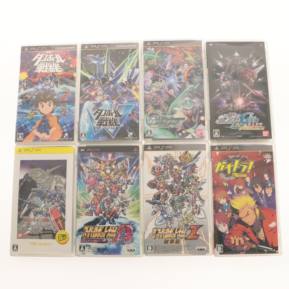 ■ PSP ソフト 34点 大量セット まとめ売り スパロポ/モンハン/キングダムハーツ/ガンダム/ダンボール戦機/エウレカ/みんゴル/パタポン/他