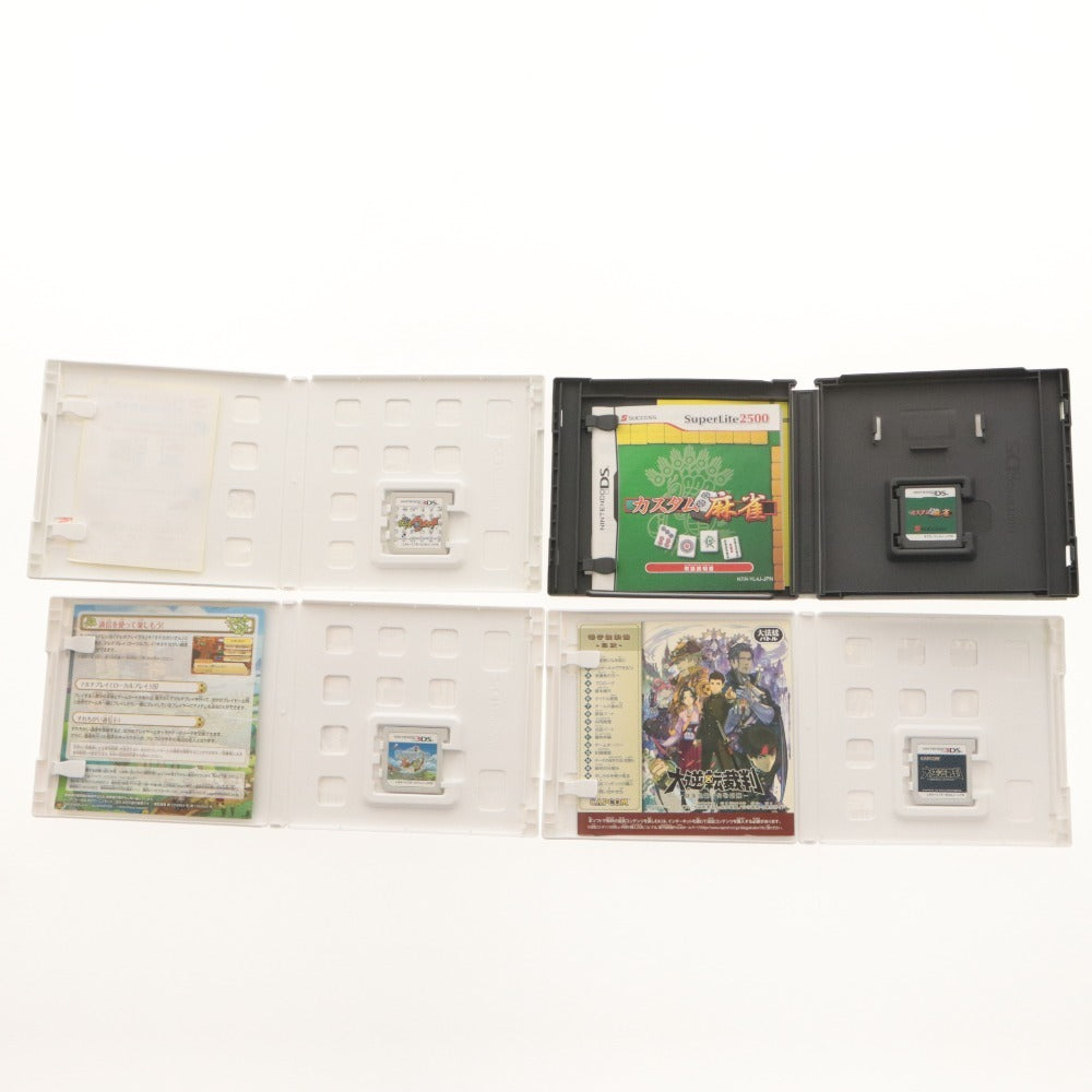 ■ 3DS DS ソフト 32本 大量セット まとめ売り ポケモン ダイヤモンド オメガルビー/モンハン/レイトン/逆転裁判/マリオ/妖怪ウォッチ/他