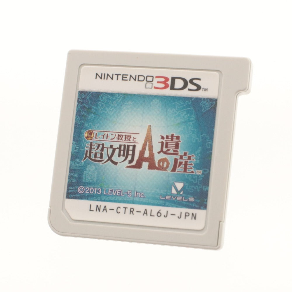 ■ Nintendo 3DS Game Professor Layton and the Treasures of Aurantis Level-5 Box, Accessories Included